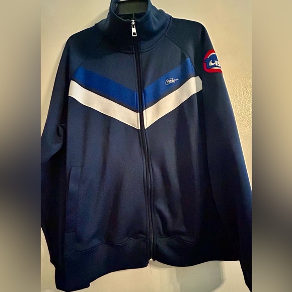 Nike Men's Chicago Cubs Cooperstown Collection Sweatshirt Size L - Picture 1 of 6